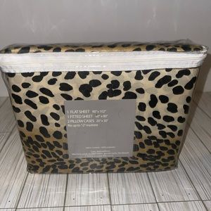 Leopard sheet set (queen)